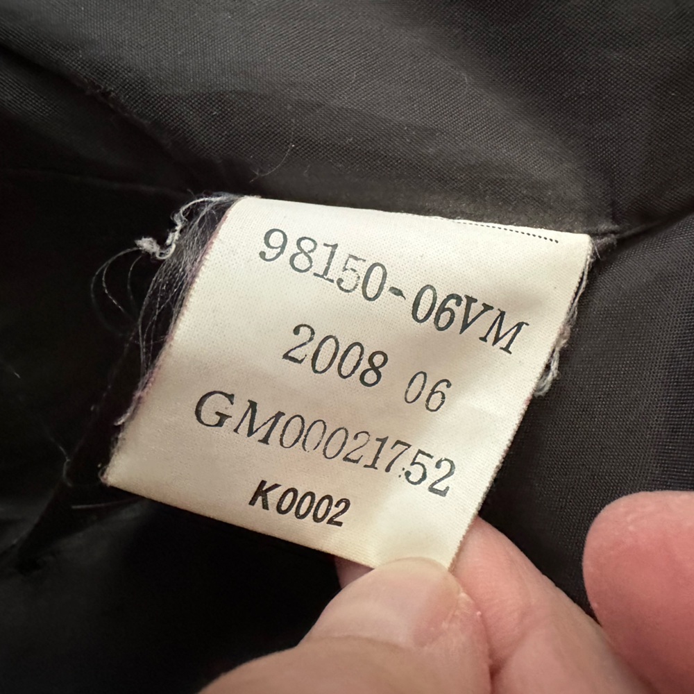 Harley Davidson Motorcycle Size Vest Large Black Genuine Leather Snap Front - Picture 7 of 15